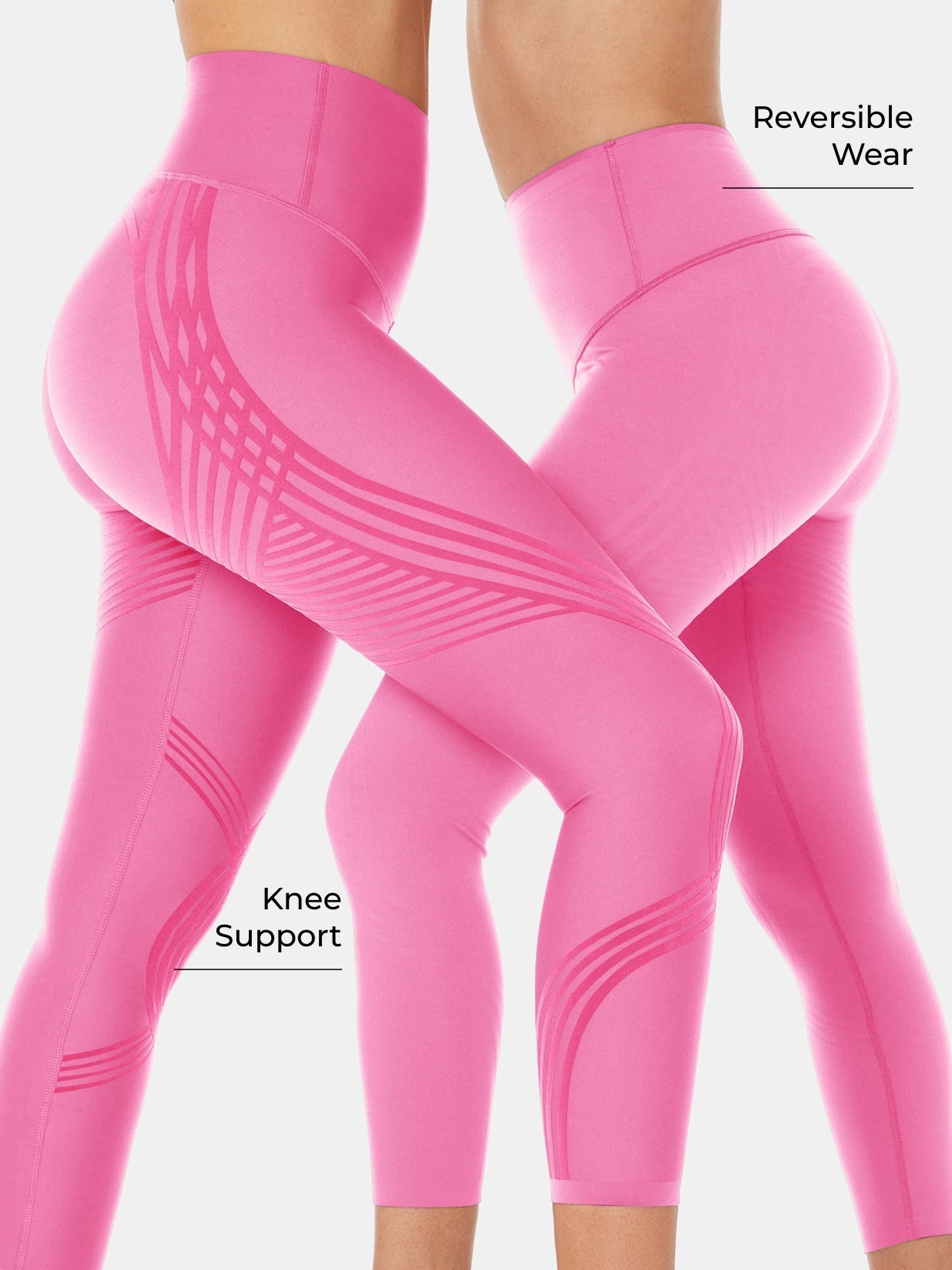 Body Sculpt 7/8 Leggings (Reversible Wear) (Edition 2)