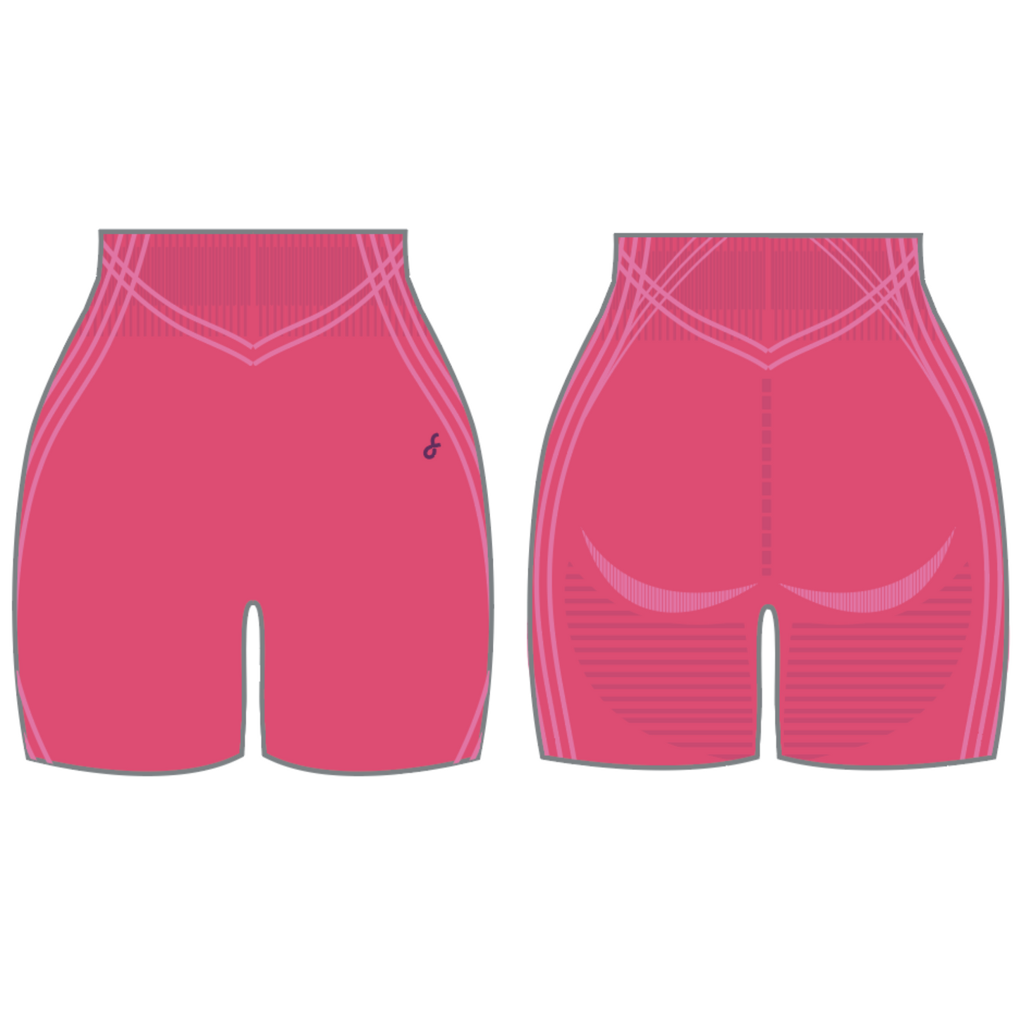 FirmFiit Seamless 8" Biker Shorts | Mova Studio