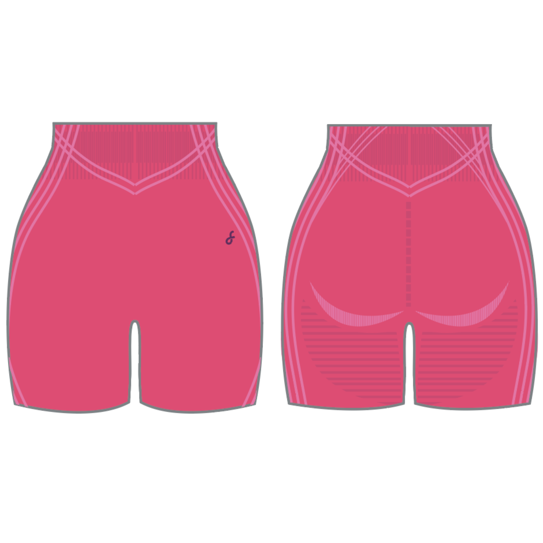 FirmFiit Seamless 8" Biker Shorts | Mova Studio
