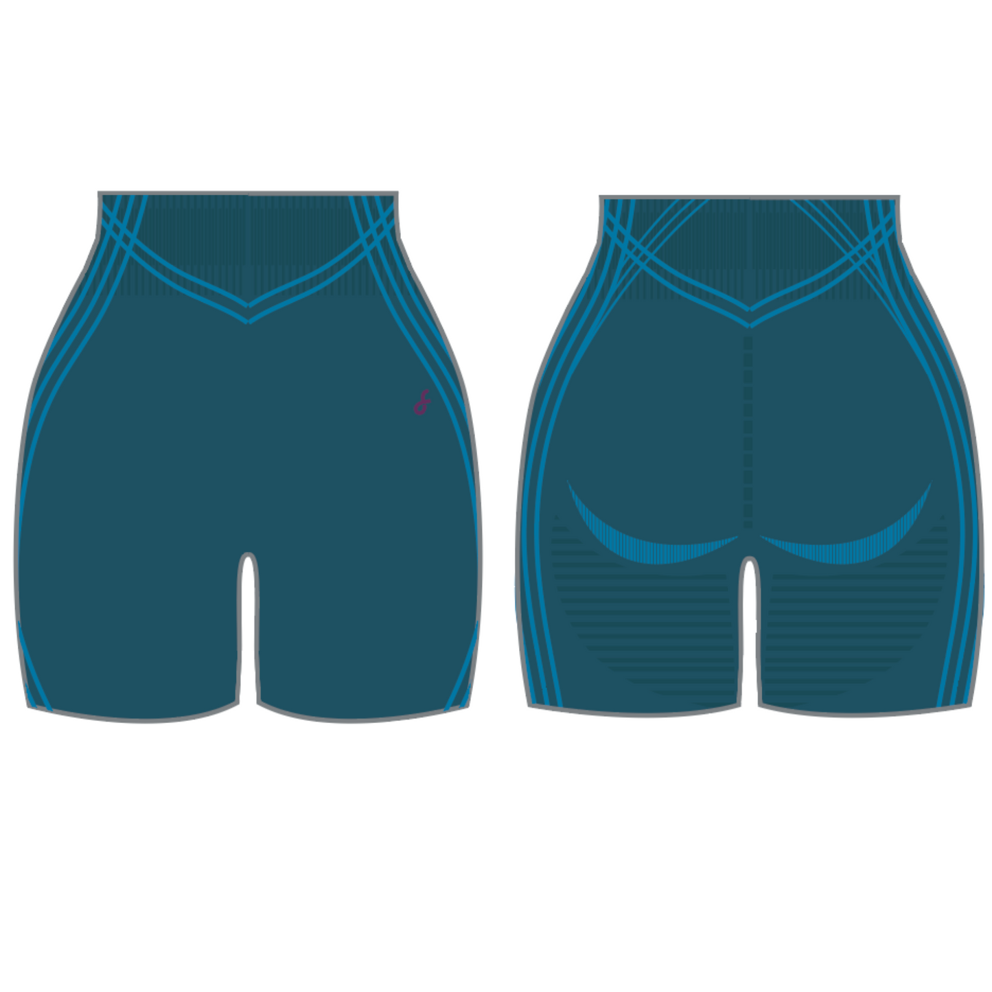 FirmFiit Seamless 8" Biker Shorts | Mova Studio