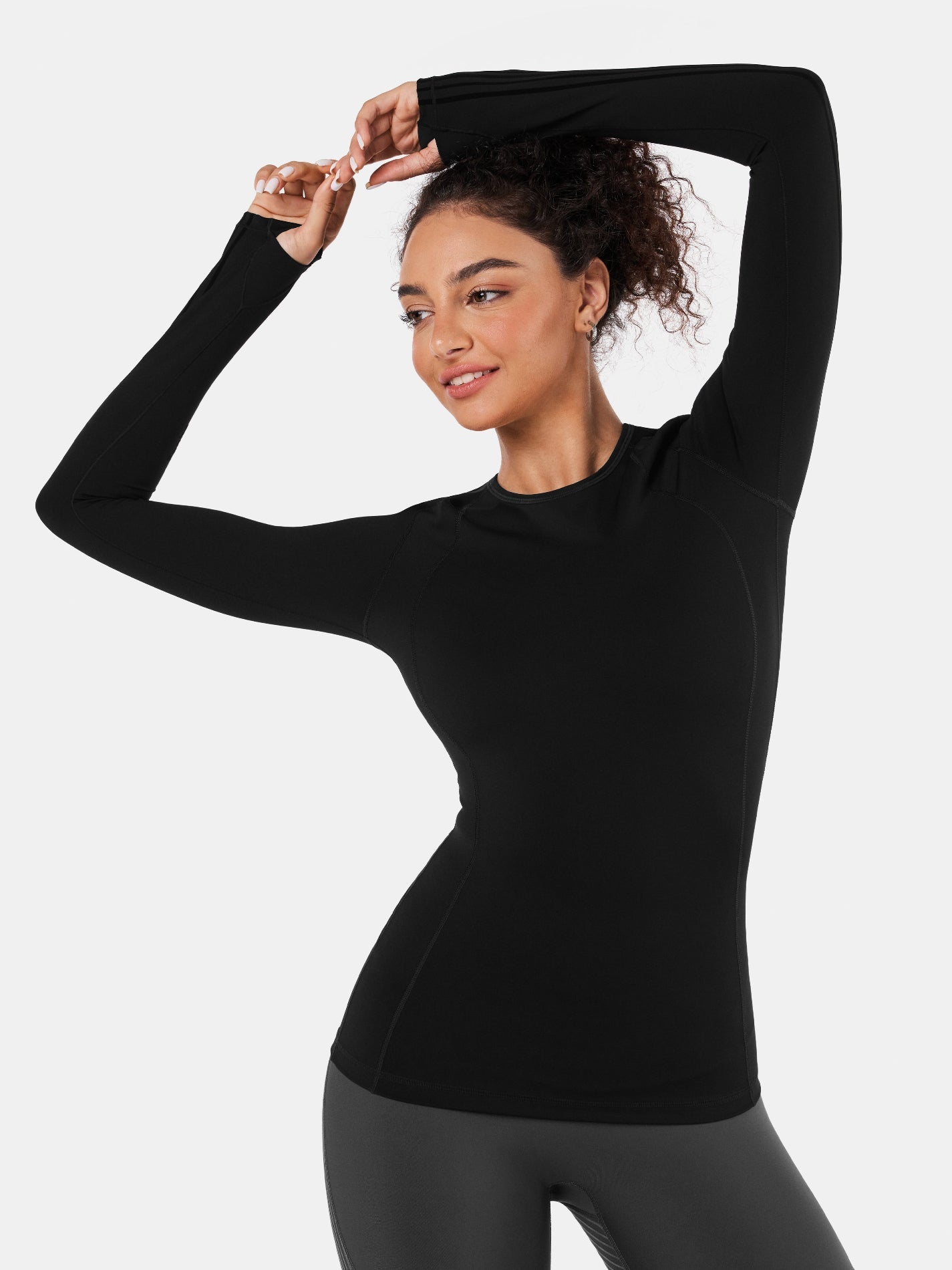 PowerBand Resistance Long Sleeve Top | Mova Studio
