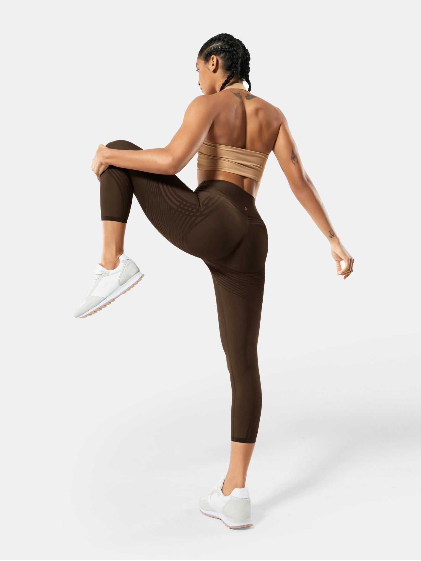 Body Sculpt 7/8 Leggings (Reversible Wear) (Edition 2) | Mova Studio