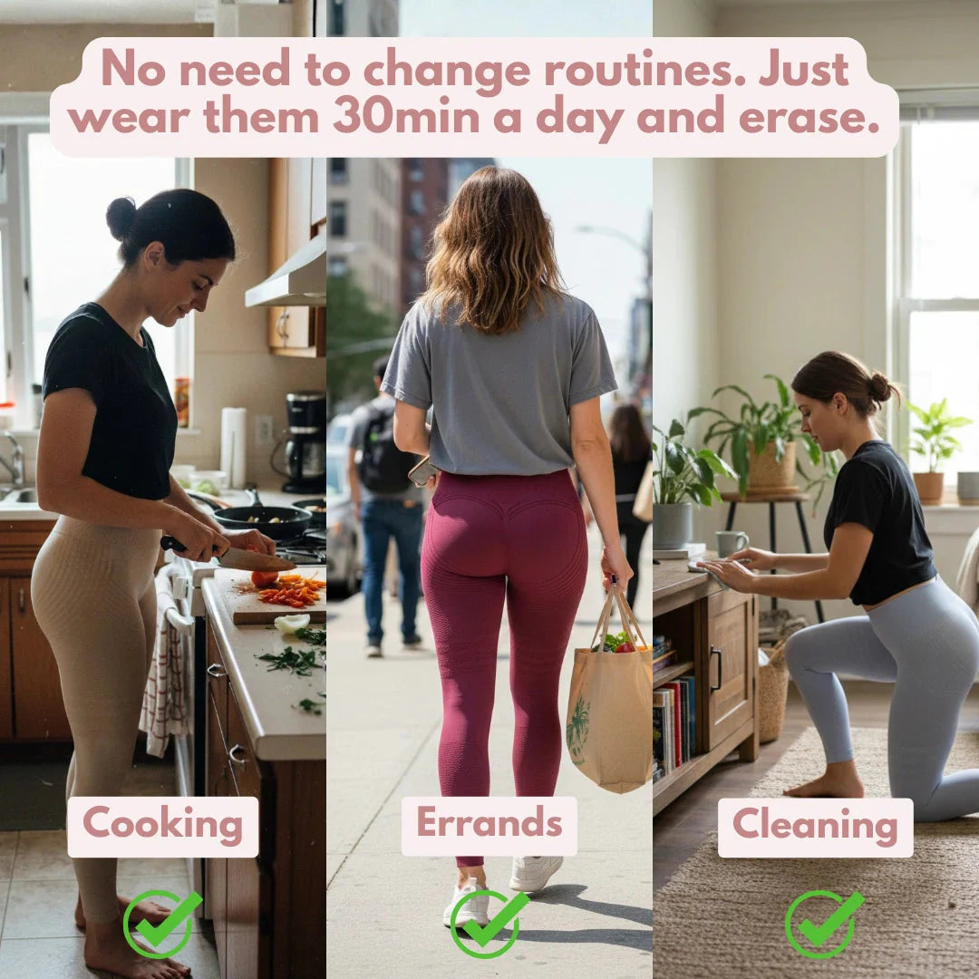 Mova 3D Anti-Cellulite Leggings - Redefine your silhouette effort | Mova