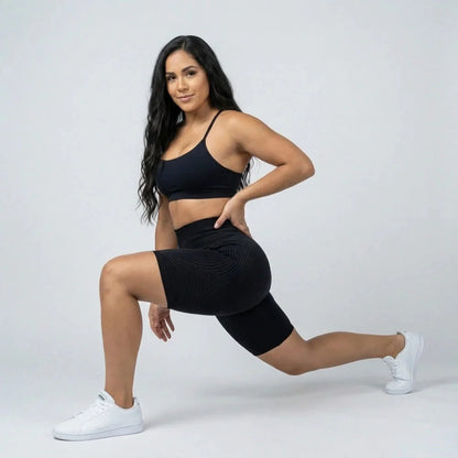 Mova 3D Short Legging – Classic Black | Mova