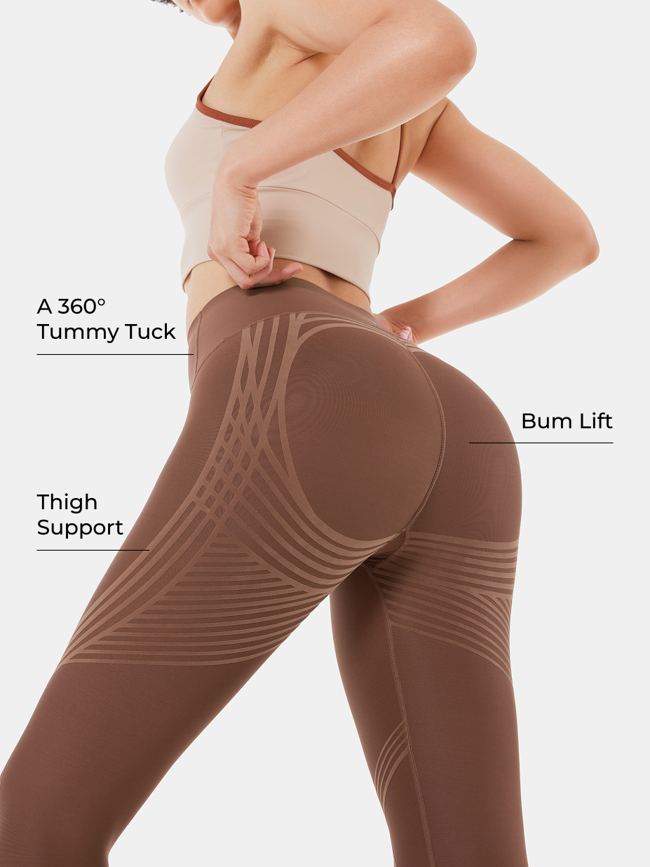 Body Sculpt 7/8 Leggings (Reversible Wear) (Edition 2)