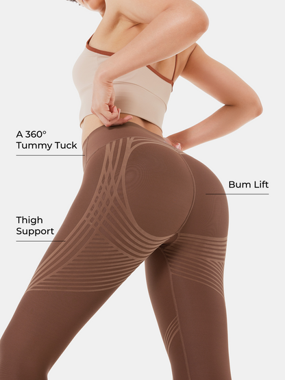 Body Sculpt 7/8 Leggings (Reversible Wear) (Edition 2)