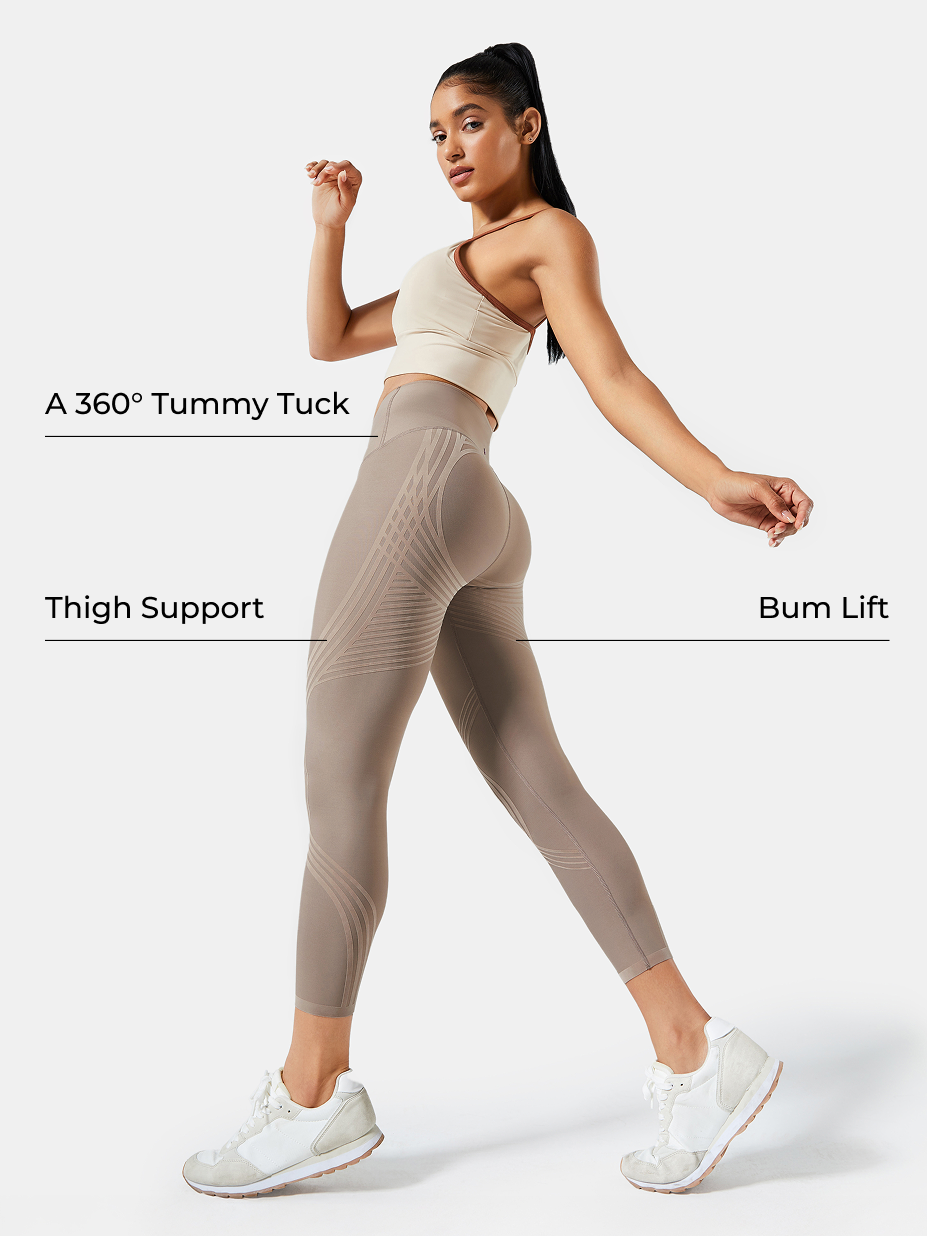 Body Sculpt 7/8 Leggings (Reversible Wear) (Edition 2)
