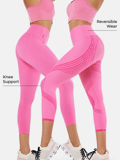 Body Sculpt 7/8 Leggings (Reversible Wear) (Edition 2)