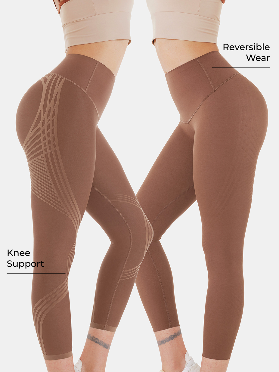 Body Sculpt 7/8 Leggings (Reversible Wear) (Edition 2)