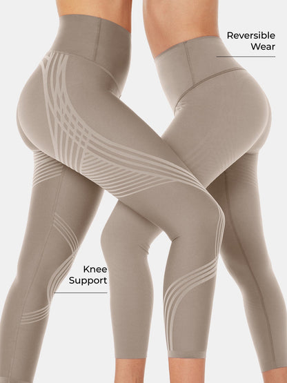 Body Sculpt 7/8 Leggings (Reversible Wear) (Edition 2)