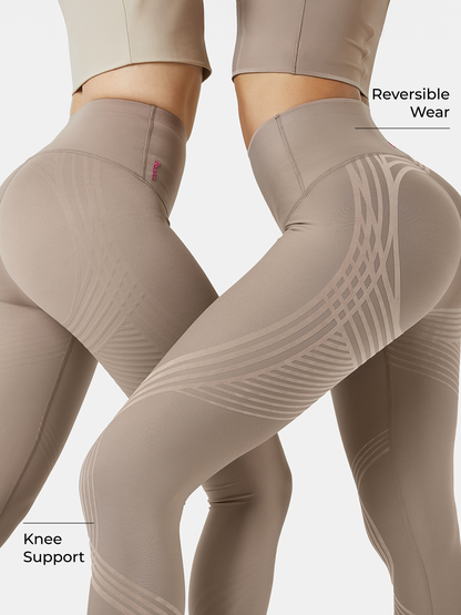 Body Sculpt 7/8 Leggings (Reversible Wear) (Edition 2)