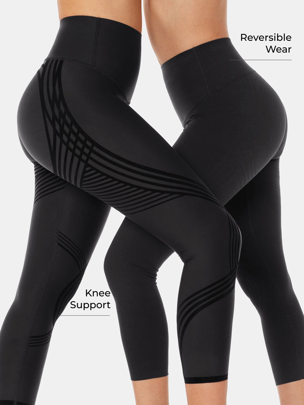 Body Sculpt 7/8 Leggings (Reversible Wear) (Edition 2)
