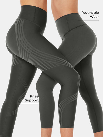 Body Sculpt 7/8 Leggings (Reversible Wear) (Edition 2)