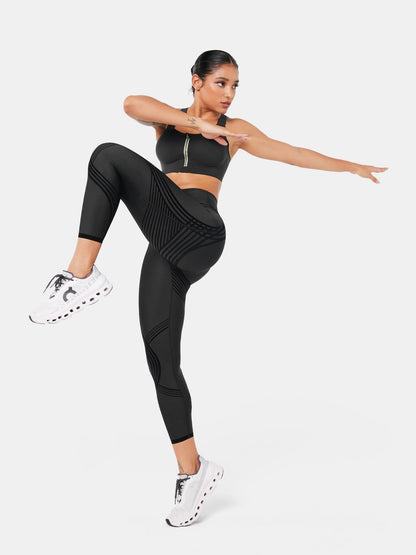 Body Sculpt Side Pocket 7/8 Leggings | Mova Studio