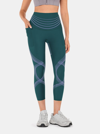 Body Sculpt Side Pocket 7/8 Leggings 2.0 (Reversible Wear) | Mova Studio