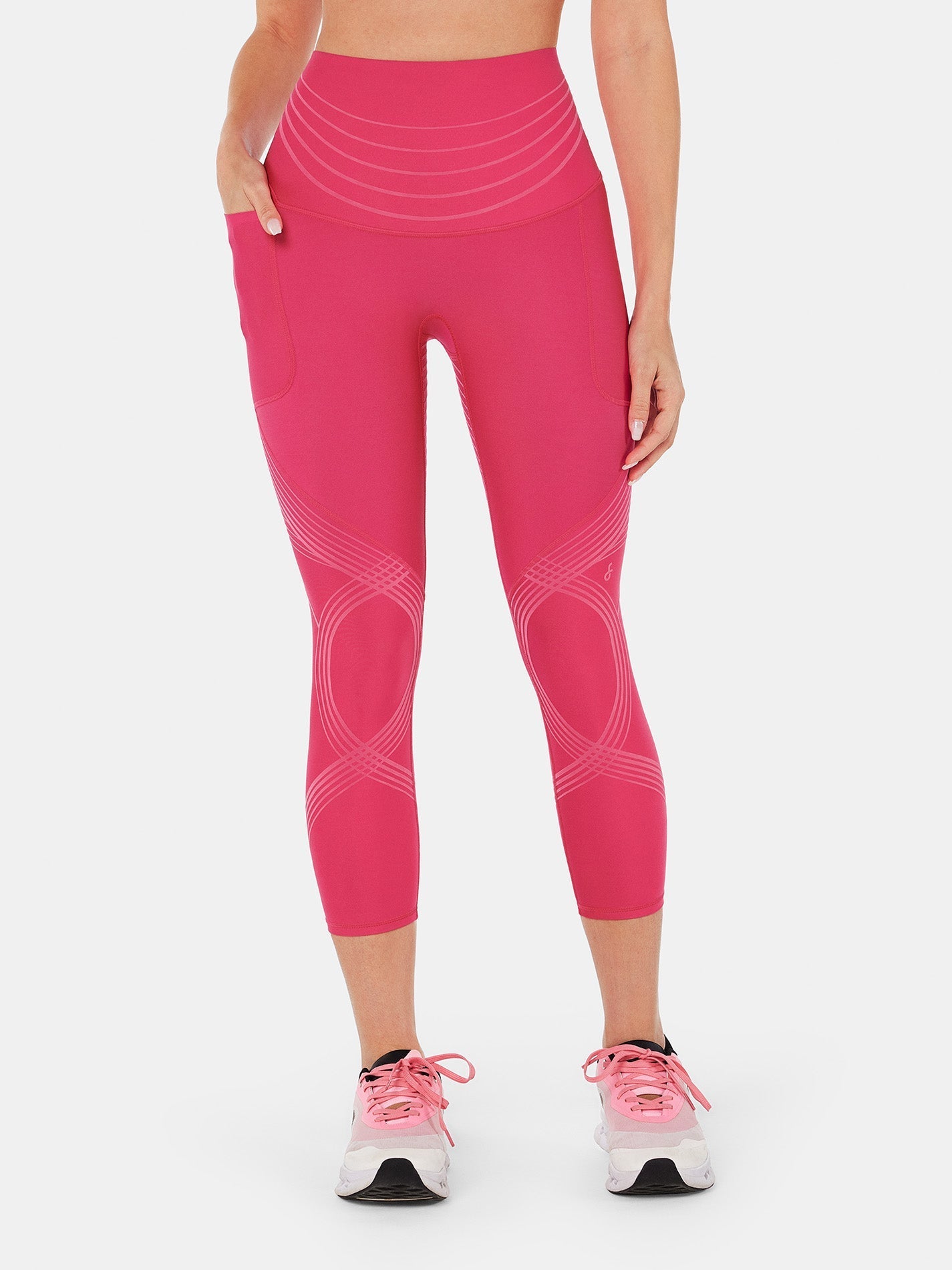 Body Sculpt Side Pocket 7/8 Leggings 2.0 (Reversible Wear) | Mova Studio
