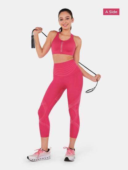 Body Sculpt Side Pocket 7/8 Leggings 2.0 (Reversible Wear)