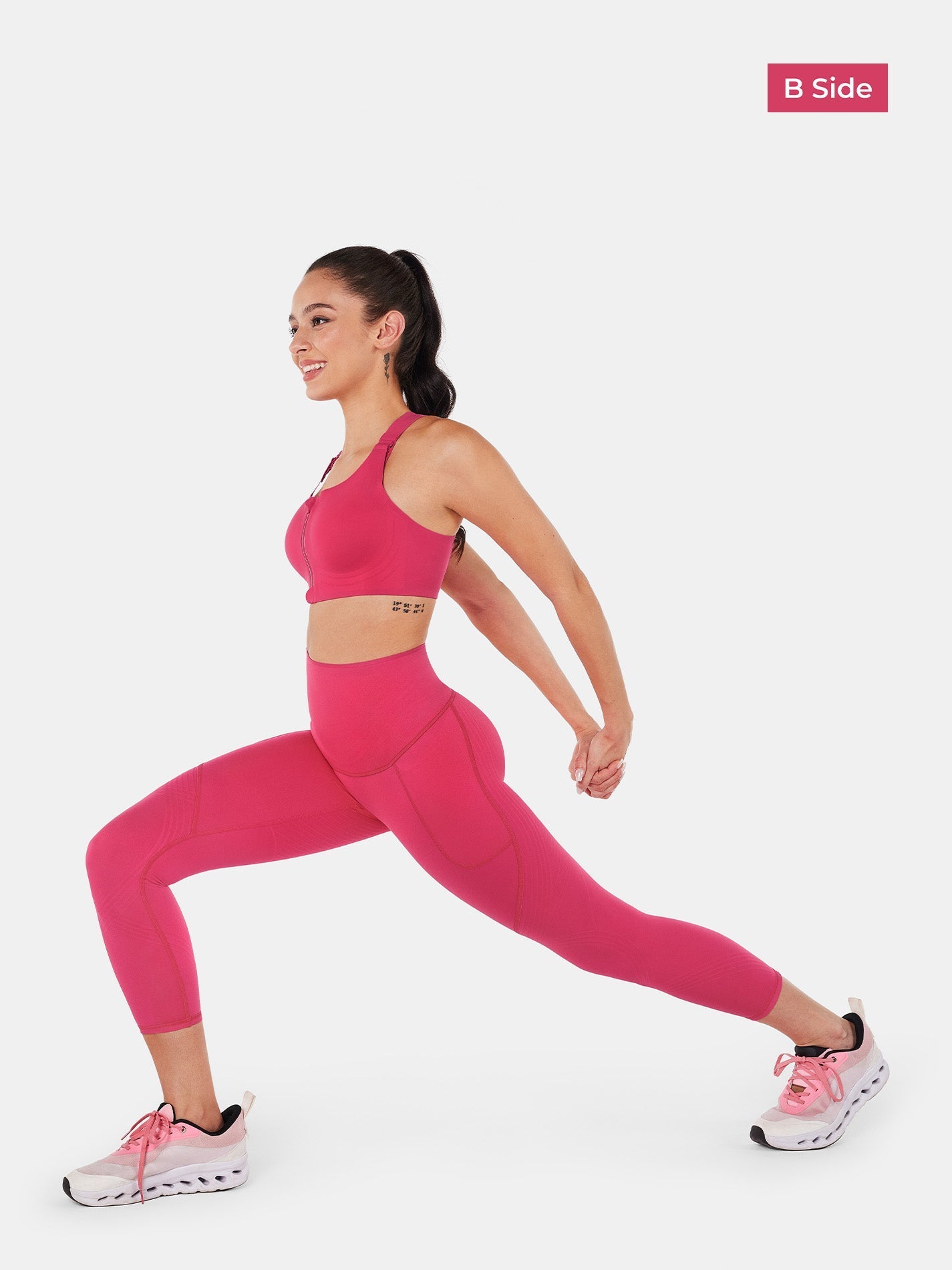 Body Sculpt Side Pocket 7/8 Leggings 2.0 (Reversible Wear)
