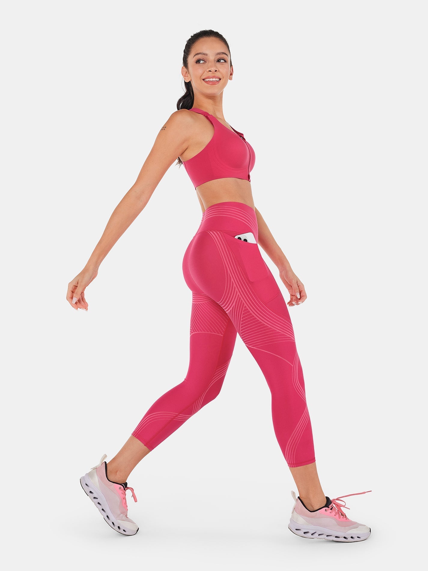 Body Sculpt Side Pocket 7/8 Leggings 2.0 (Reversible Wear)