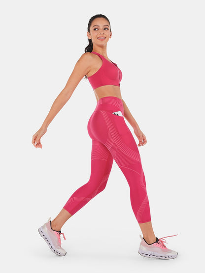 Body Sculpt Side Pocket 7/8 Leggings 2.0 (Reversible Wear)