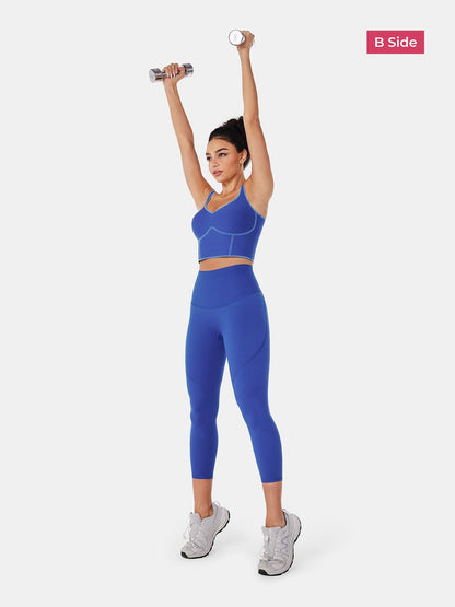 Body Sculpt 7/8 Leggings 2.0 (Reversible Wear) | Mova Studio