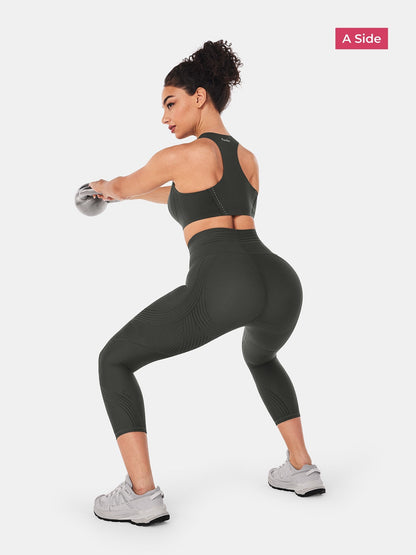 Body Sculpt 7/8 Leggings 2.0 (Reversible Wear)
