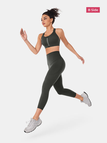 Body Sculpt 7/8 Leggings 2.0 (Reversible Wear)