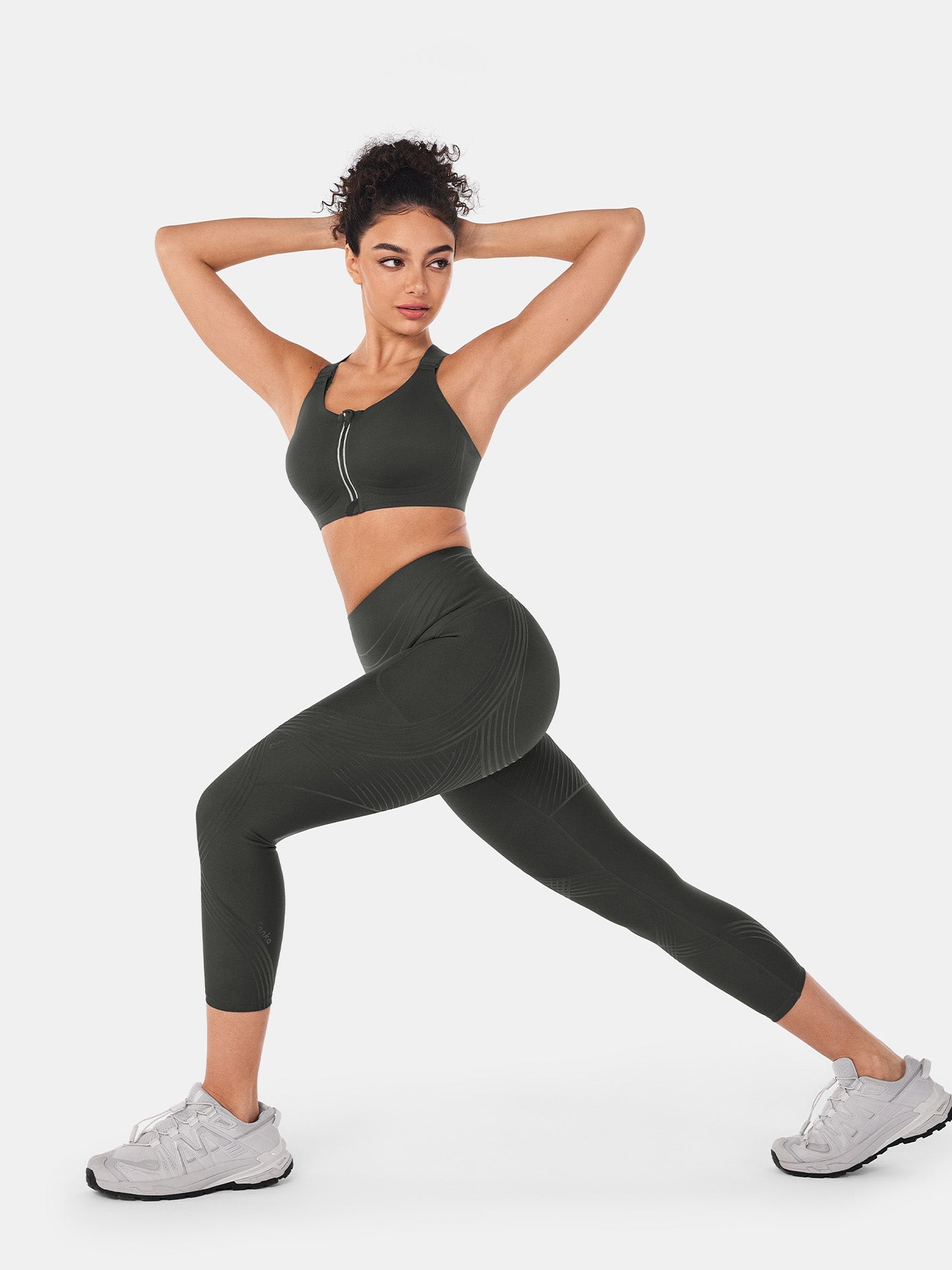 Body Sculpt Side Pocket 7/8 Leggings 2.0 (Reversible Wear) | Mova Studio