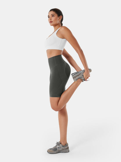 Body Sculpt 9" Biker Shorts (Reversible Wear)