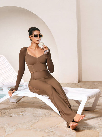 Body Sculpt Flare Leggings | Mova Studio