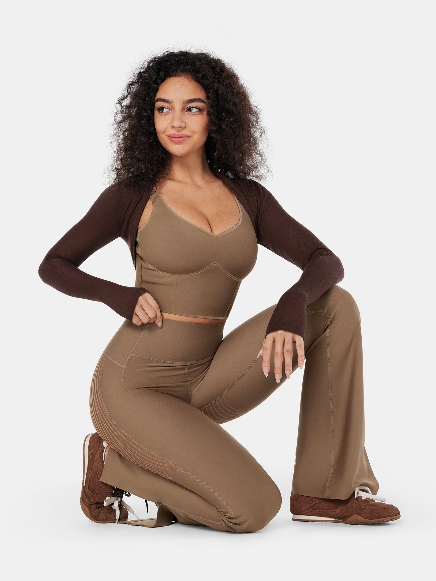 Body Sculpt Flare Leggings | Mova Studio