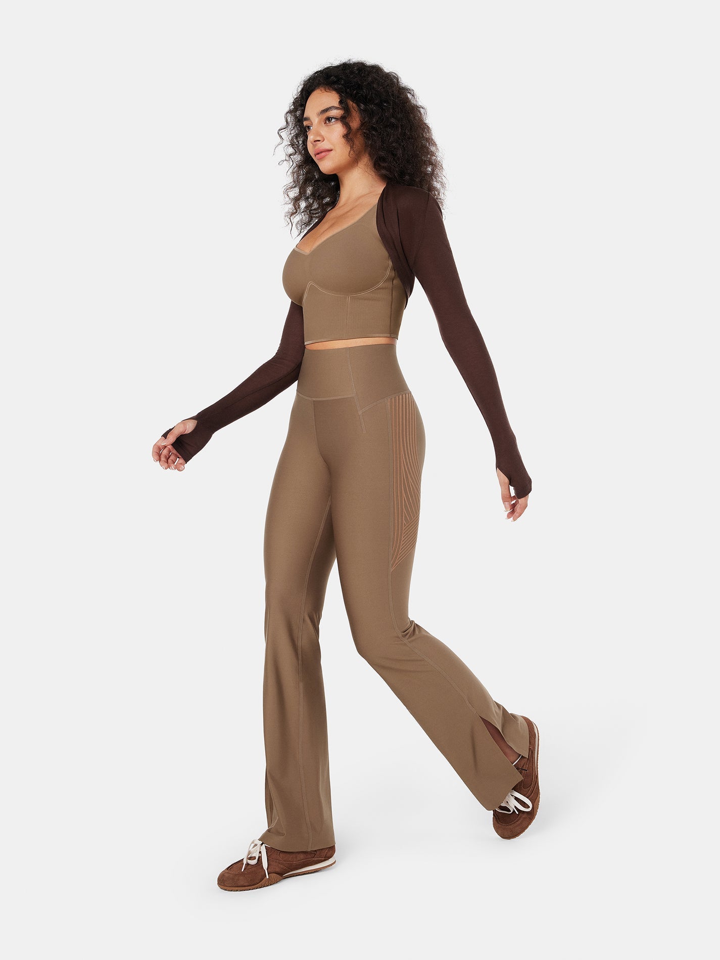Body Sculpt Flare Leggings | Mova Studio