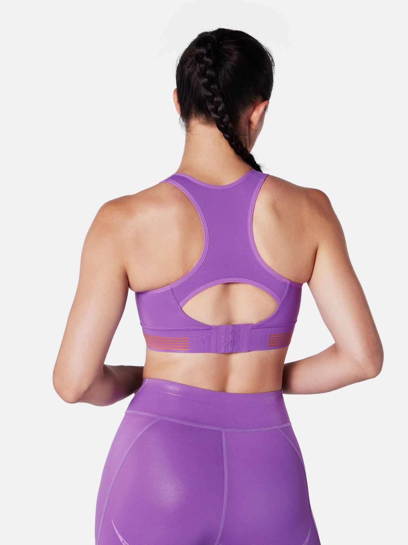 Body Sculpt Glossy Leather Sports Bra | Mova Studio
