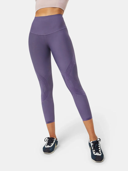 Body Sculpt 7/8 Leggings (Reversible Wear) | Mova Studio