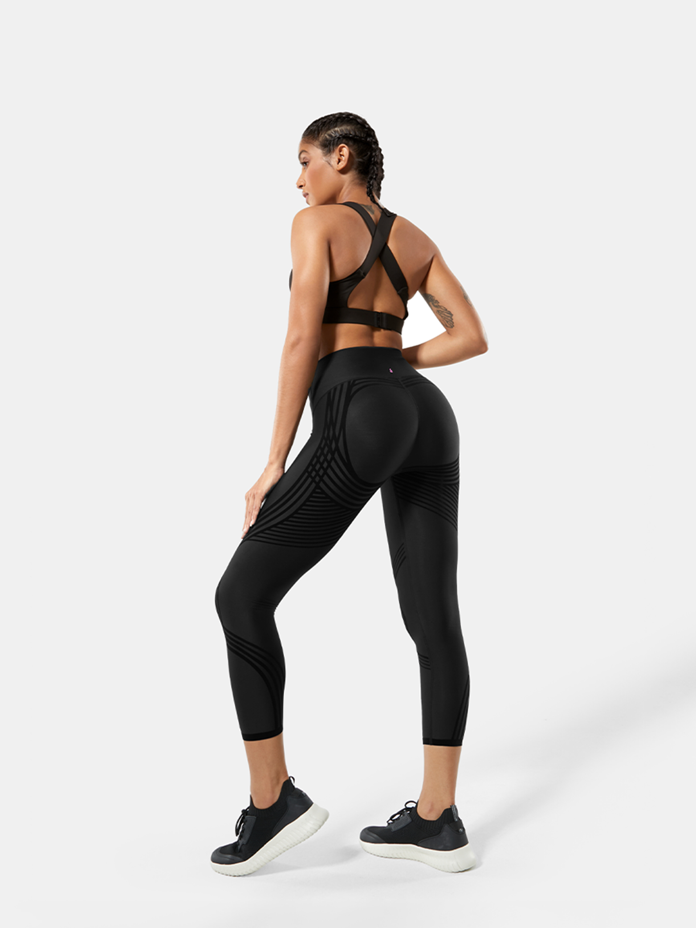 Body Sculpt 7/8 Leggings (Reversible Wear) (Edition 2) | Mova Studio