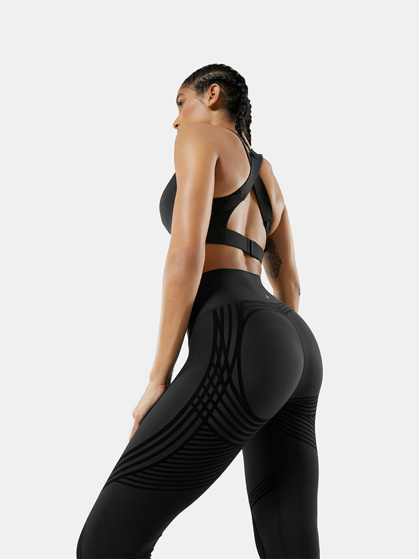 Body Sculpt 7/8 Leggings (Reversible Wear) (Edition 2)