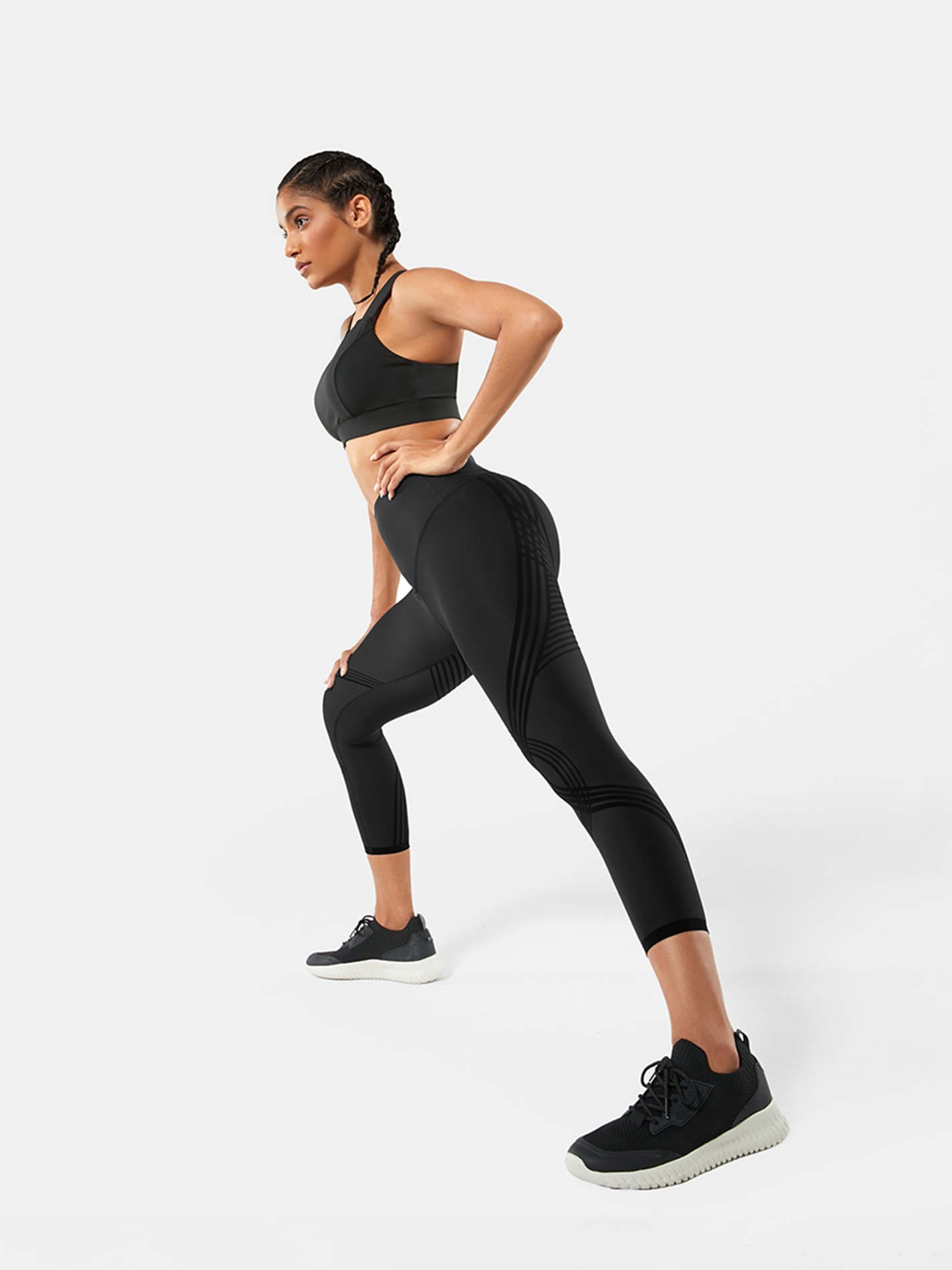 Body Sculpt 7/8 Leggings (Reversible Wear) (Edition 2) | Mova Studio