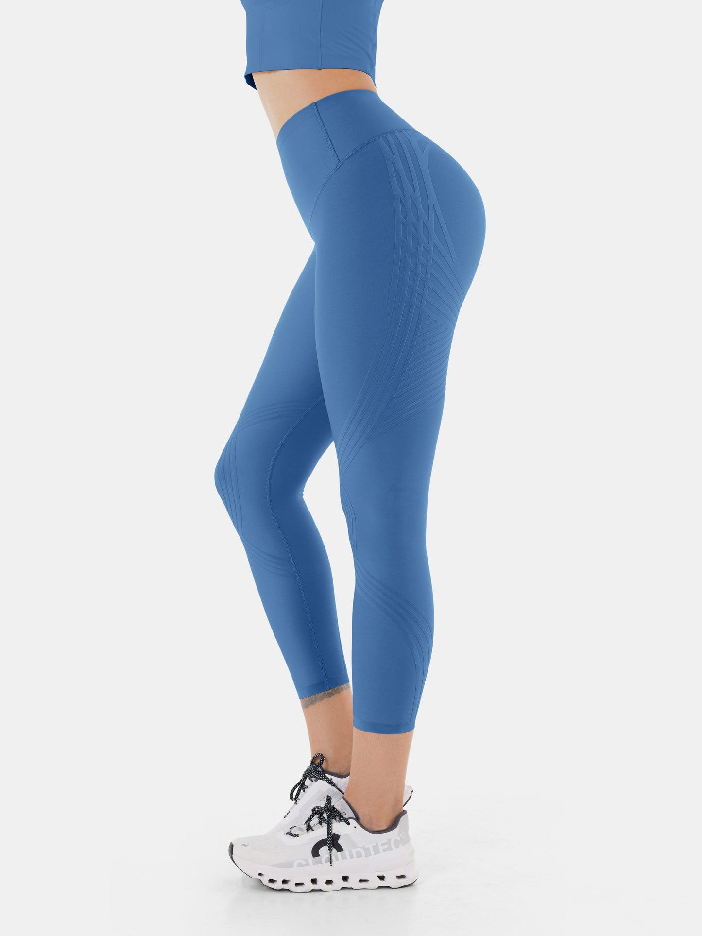 Body Sculpt 7/8 Leggings (Reversible Wear) | Mova Studio