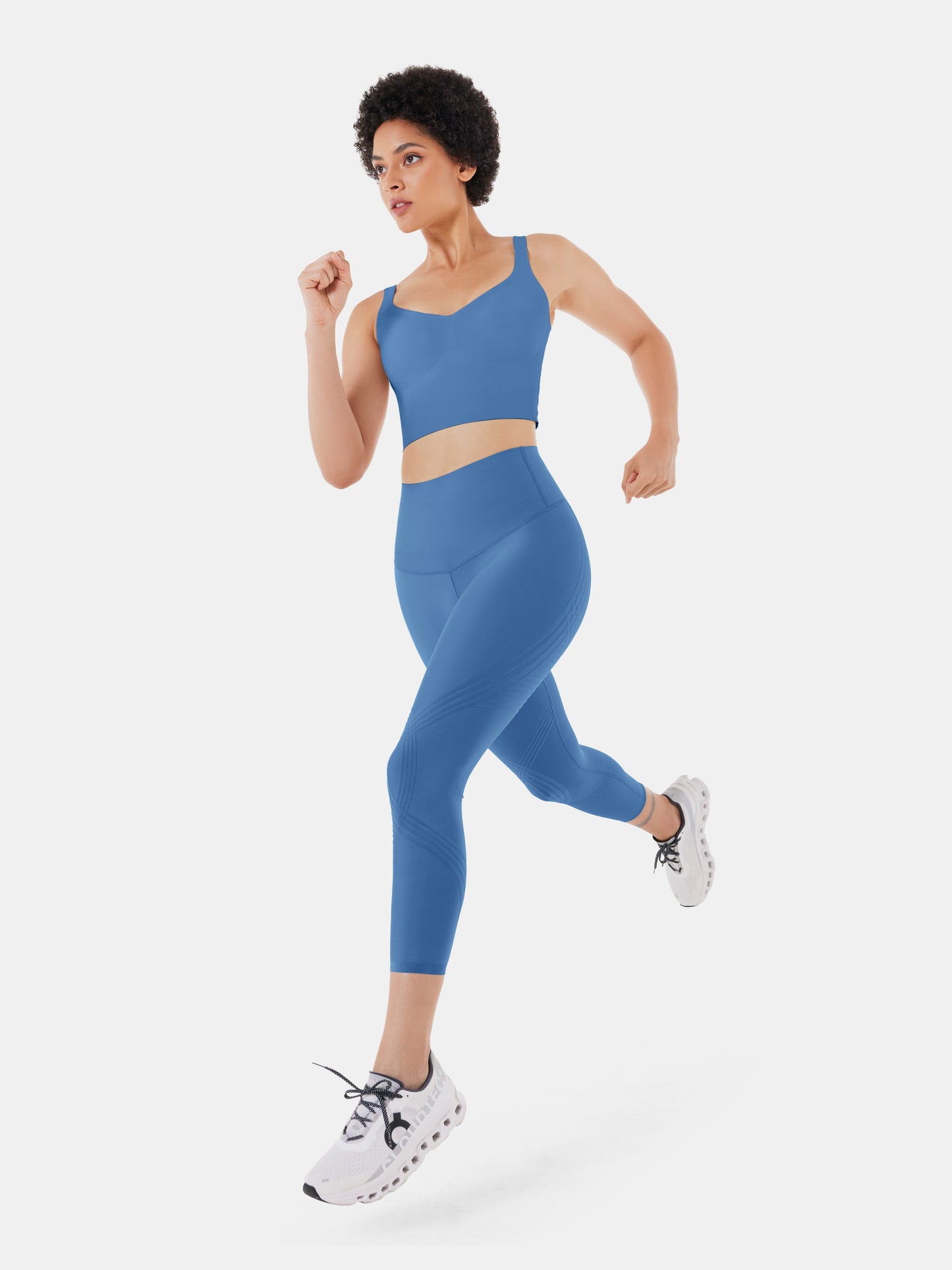 Body Sculpt 7/8 Leggings (Reversible Wear) | Mova Studio