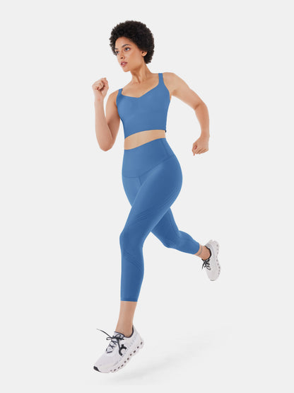 Body Sculpt 7/8 Leggings (Reversible Wear) | Mova Studio