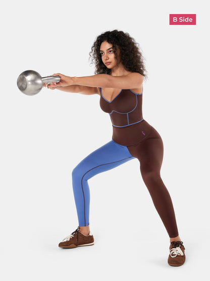 Body Sculpt Leggings (Reversible Wear) (Edition 2) | Mova Studio