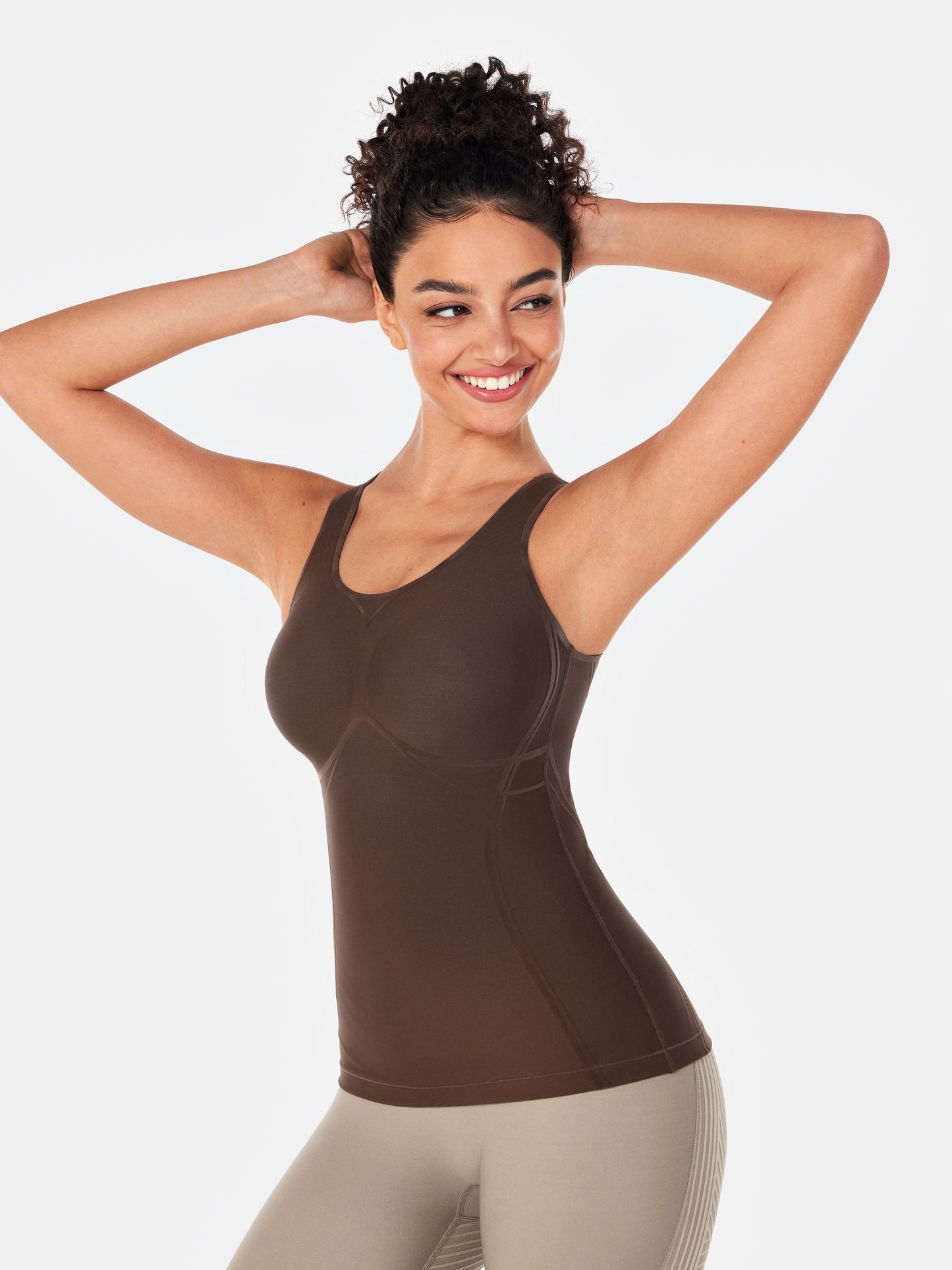 Body Sculpt Long Bra Tank | Mova Studio