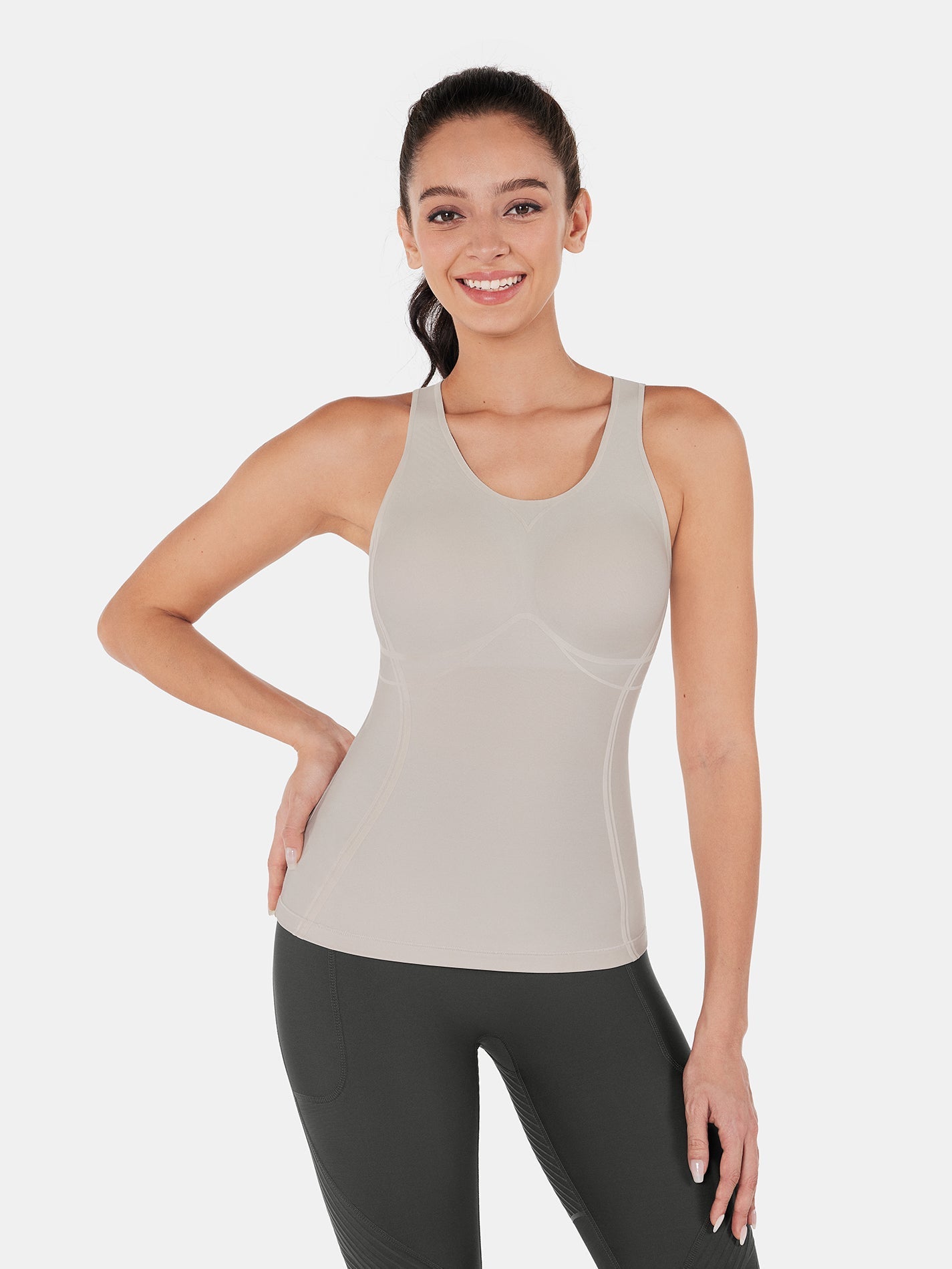 Body Sculpt Long Bra Tank | Mova Studio