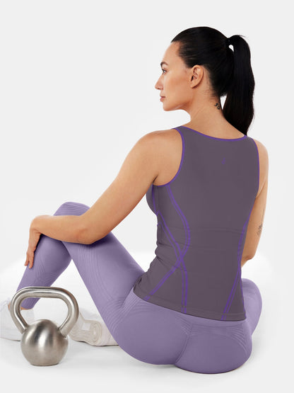 Body Sculpt Long Bra Tank | Mova Studio