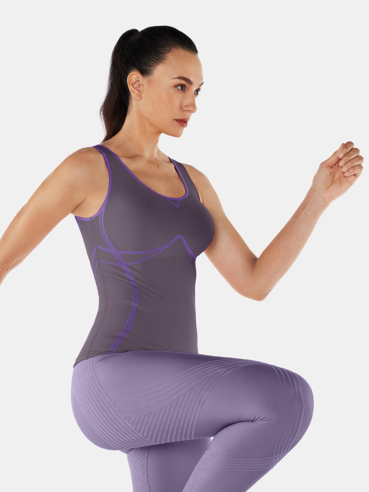 Body Sculpt Long Bra Tank | Mova Studio