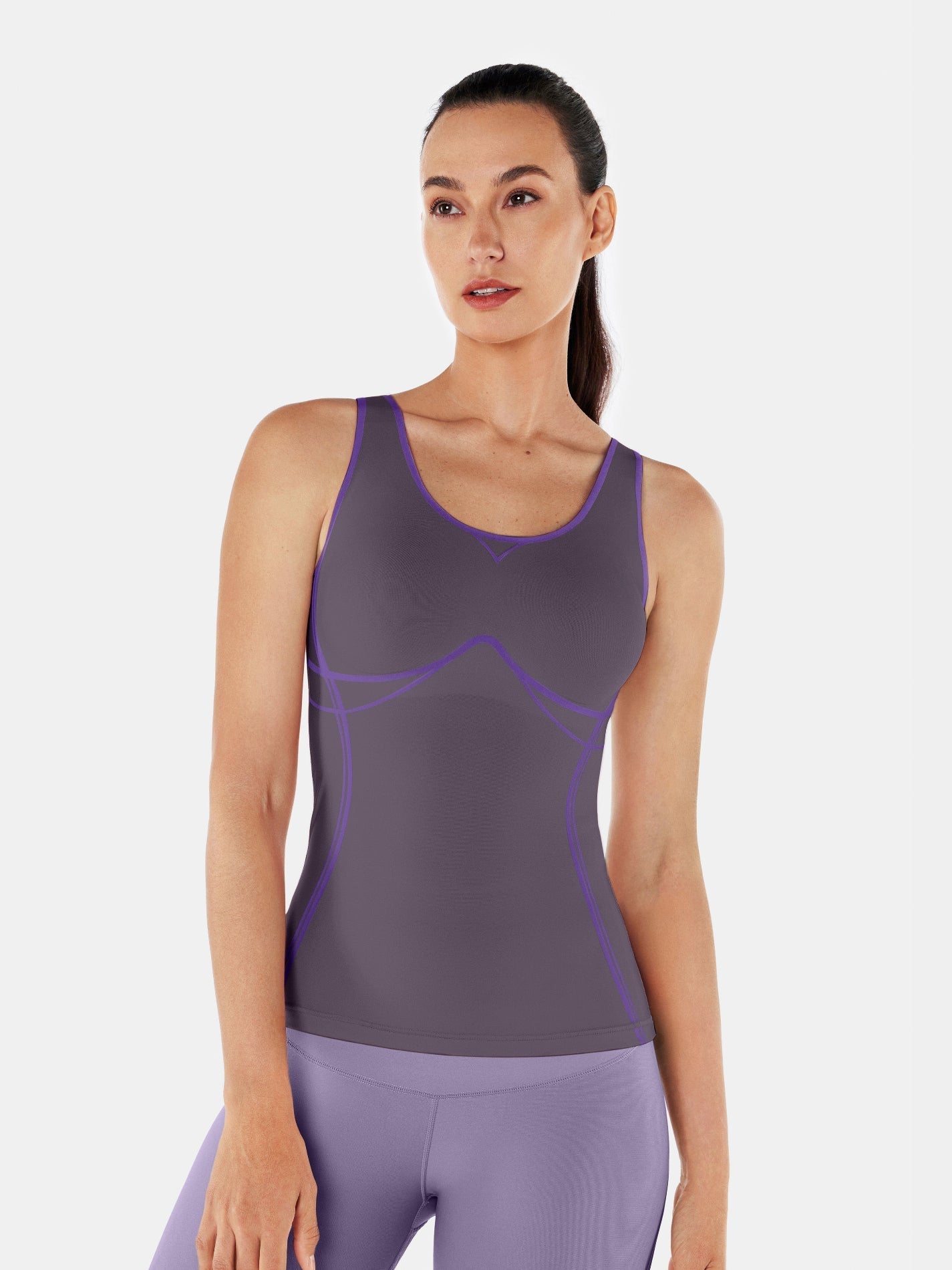 Body Sculpt Long Bra Tank | Mova Studio