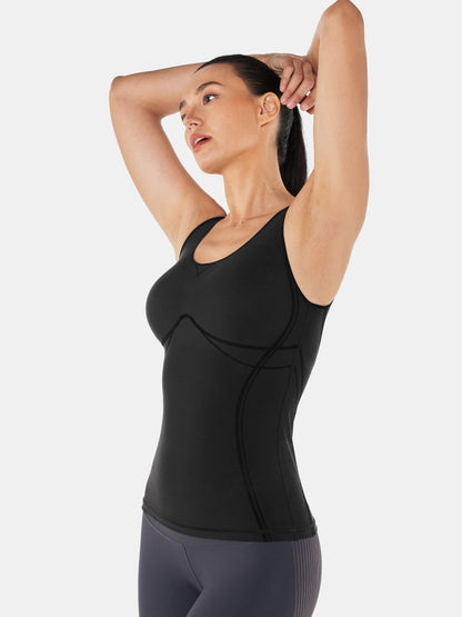 Body Sculpt Long Bra Tank | Mova Studio