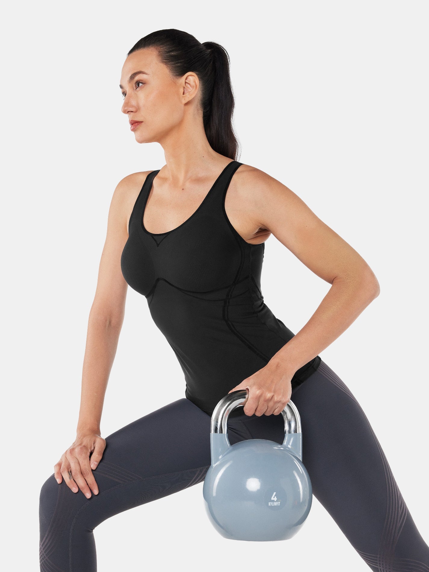 Body Sculpt Long Bra Tank | Mova Studio
