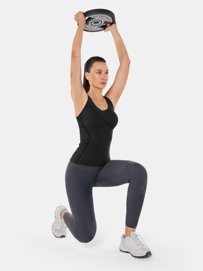 Body Sculpt Long Bra Tank | Mova Studio