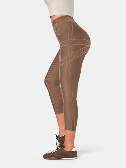 PowerBand Resistance 7/8 Leggings (Reversible Wear) | Mova Studio